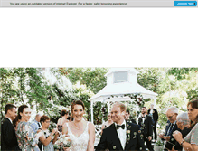 Tablet Screenshot of fairytalesbridal.com.au